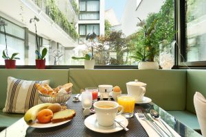 Petit-déjeuner aux Jardins de Mademoiselle Paris